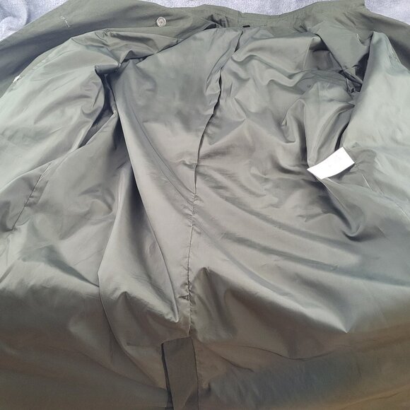 Banana Republic Trench Coat Olive Green NOT FOR SALE - Picture 7 of 12